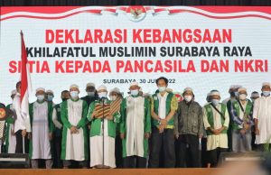 Kelompok Khilafatul Muslimin Surabaya Raya Deklarasi Setia pada Pancasila dan NKRI