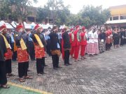 Hari Lahir Pancasila, Pelajar SMK PGRI 2 Ponorogo Tampilkan Baju Adat Nusantara
