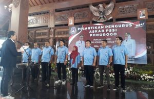 Askab PSSI Ponorogo Resmi Dilantik, Rizal Akbar Usung Sepak Bola Mantep