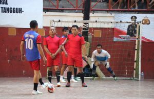 Hari Bhayangkara Ke76, Polres Ponorogo Gelar Turnamen Futsal