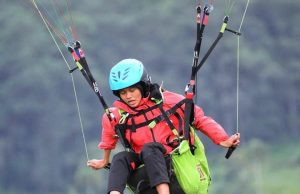 Paralayang Putri Ponorogo Amankan Perunggu Porprov Jatim