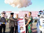 Sosialisasikan Budaya Tertib Berlalulintas, Polres Lamongan Gandeng Forkopimda