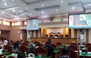 DPRD Ponorogo Gelar Paripurna, Pandangan Umum Fraksi Raperda Pertanggungjawaban APBD 2021