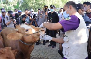 Jelang Hari Raya Idul Adha, Polres Madiun Lakukan Pengawasan Hewan Ternak