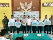 Bupati Ponorogo Dampingi Anggota DPR RI Ali Mufhi Launching Penyerahan Bantuan Program Kotaku