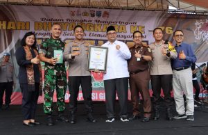 Festival Kuliner Rawon 5236 Porsi, Polres Probolinggo Raih Penghargaan Rekor MURI