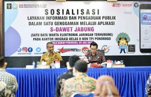 Membuka Ruang Informasi Publik, Imigrasi Ponorogo Perkenalkan S-Dawet Jabung