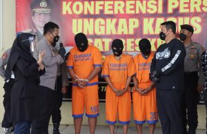 Polresta Sidoarjo Berhasil Ungkap Tiga Kasus Pencabulan