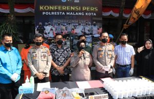 Polresta Malang Berhasil Menggagalkan Peredaran Narkoba, Puluhan Ribu Pil Koplo Diamankan