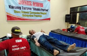 Desa Bancar, Bungkal, Gelar Baksos Donor Darah Bersama PMI Cabang Ponorogo & IAIN Ponorogo