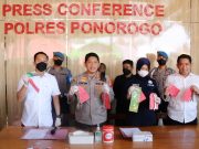 Polres Ponorogo Ungkap Spesialis Pencurian Alat Pertanian, TKP di 13 Lokasi