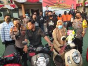 Berhasil Menangkap Sindikat Curanmor, Polresta Banyuwangi Serahkan Sitaan Puluhan Motor kepada Pemiliknya