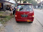 Mobil Espass vs Yamaha Alfa, Pemotor Luka Patah Tulang, Bungkal, Ponorogo