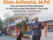 Wow, Dian Arihasta Guru SMA Muhipo Ini Lolos Seleksi Jadi Dosen Kampus Internasional di Thailand