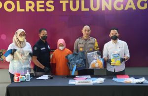 Polres Tulungagung Berhasil Amankan Pelaku Pembuang Bayi di Depan UGD Puskesmas Campurdarat