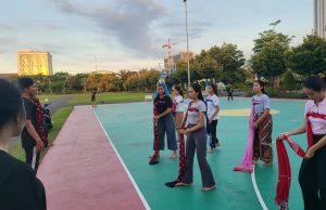 Jelang Malam Puncak Gebyar Nusantara Gemilang,Para Peserta Antusias Tingkatkan Latihan