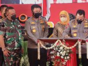 Tujuh Gedung Dan Fasilitas Baru Polda Jatim Dari Dana Hibah Pemprov Jatim Diresmikan Penggunaannya Oleh Kapolri dan Gubernur Jatim