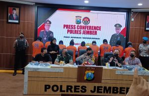 Polres Jember Berhasil Mengamankan 15 Terduga Pelaku Pembakaran, 9 diantaranya Resmi Tersangka