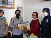 Hari jadi Polwan ke-74, Srikandi Polres Ponorogo Anjangsana Rumah Senior Polwan