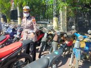 Polres Nganjuk Amankan Ratusan Motor dalam Operasi Jaya Stamba 2022