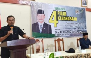 Ibnu Multazam Sosialisasi 4 Pilar Kebangsaan, Ajak Kaum Milenial Memahami