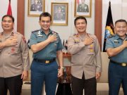 Kapolda Jatim Menerima Kunjungan Kehormatan Pangkoarmada II dan Danlantamal V Surabaya di Polda Jatim