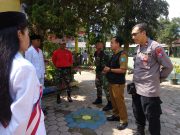 Kapolsek Sooko Beri Motivasi dan Semangat Kepada Pasukan Paskibraka