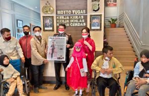 Bapak Disabilitas, Kado Spesial untuk Kapolresta Malang Kota di HUT RI ke -77