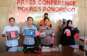 Polres Ponorogo Berhasil Ringkus Pelaku Curat Spesialis Kotak Amal diwilayah Ponorogo