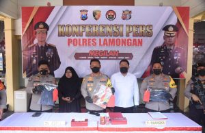 Polres Lamongan Berhasil Ungkap Misteri Kematian Seorang Pegawai Bank di Tempat Parkir RSUD dr.Soegiri