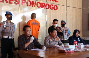 Polres Ponorogo Bekuk Pelaku Penyalahgunaan Narkotika Jenis Sabu Sabu