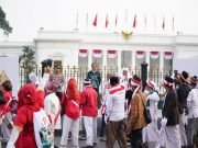 Di Acara Kirab Merah Putih, Kapolri Gelorakan Semangat Persatuan-Kesatuan Bangsa