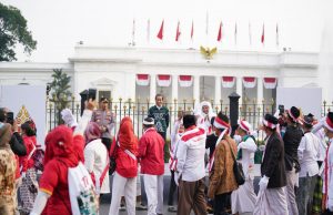 Di Acara Kirab Merah Putih, Kapolri Gelorakan Semangat Persatuan-Kesatuan Bangsa