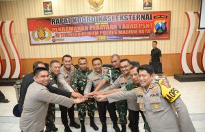 Jelang Perayaan Satu Abad PSHT Polres Madiun Kota Gelar Rakord Eksternal