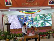 Sukseskan Program Pertanian, Polres dan Pemkab Ngawi Tandatangani MoU Bhatarling