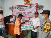 Polsek Jenangan Monitoring BLT-DD Tahap VII TA 2022 di Desa Pintu