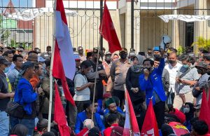 Aksi Unjuk Rasa Penolakan Kenaikan BBM di Jawa Timur Berjalan Aman dan Kondusif