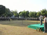 Kodim 0802/Ponorogo Gelar Upacara Peringatan Hari Olahraga Nasional XXXIX Tahun 2022