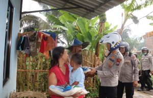 Polres Batu Gelar Baksos Sandi Pelita Pasca Penyesuaian Harga BBM