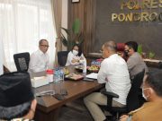 Menteri PPPA mengunjungi Mapolres Ponorogo Bersama Kapolda Jatim Mengecek Penanganan Perkara