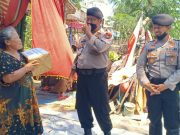 Samapta Berkah Polres Ponorogo, Bagikan Puluhan Paket Sembako Kepada Lansia