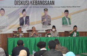 Jadi Pembicara dalam Diskusi Kebangsaan, Kapolres Malang Bahas Anti Radikalisme
