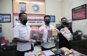 Polresta Kediri Tetapkan 11 Tersangka Pengedar Narkoba