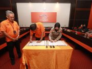 Polda Jatim Tandatangani Kerjasama dengan PT Pos Indonesia