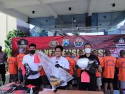 Polres Kediri Mengamankan 15 Tersangka Penganiayaan Antar Perguruan Silat