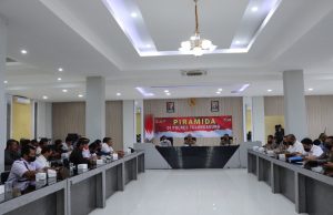 Gelar Piramida, Polres Tulungagung Ajak Media Ciptakan Kamtibmas Aman, Kondusif