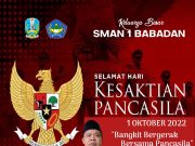Keluarga Besar SMAN 1 Babadan Mengucapkan Selamat Hari Kesaktian Pancasila