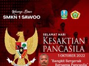 Keluarga Besar SMKN 1 Sawoo Mengucapkan Selamat Hari Kesaktian Pancasila