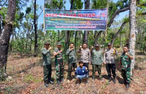 Antisipasi Kebakaran Hutan, Gelar Patroli Gabungan dan Pemasangan Spanduk