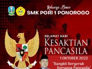 Keluarga Besar SMK PGRI 1 Ponorogo Mengucapkan Selamat Hari Kesaktian Pancasila 1 Oktober 2022